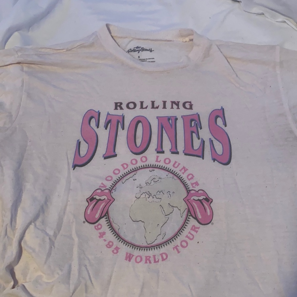 american eagle rolling stones tee